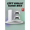 CEYLAN ADAM Game Box 3D Çift Oyun Kollu 4K HD Ekran 20000den Fazla Oyun Seçeneği 2.4G Kablosuz
