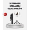 CEYLAN ADAM Kablosuz Bluetooth Selfie Çubuğu – 360° Dönebilir Başlık, Taşınabilir ve Şık Tasarım