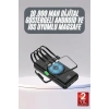 CEYLAN ADAM Kablosuz Çoklu Şarj Girişli 10.000 Mah Kablolu Powerbank Taşınabilir