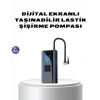 CEYLAN ADAM Kablosuz Dijital Lastik Şişirme Pompası LED Işıklı 80W