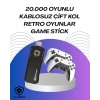 CEYLAN ADAM Kablosuz Retro Oyun Konsolu – Binlerce Oyun ve HD Görüntü ile Keyifli Oyun Deneyimi