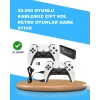 CEYLAN ADAM Kablosuz Retro TV Oyun Konsolu – 30.000+ Oyun, HD Çıkış & Kablosuz Gamepad ile Efsanevi Oyun Deneyimi