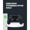 CEYLAN ADAM Kablosuz Titreşimli Oyun Kolu – PS4 Uyumlu Ergonomik Tasarım ve Uzun Pil Ömrü
