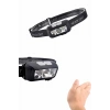 CEYLAN ADAM Kamp Lambası Kafa Feneri Kafa Lambası Ayarlanabilir Sensörlü Şarjlı