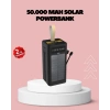 CEYLAN ADAM Kamp ve Outdoor Kullanıma Uygun Güneş Panelli Powerbank