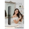 CEYLAN ADAM Karbon Plastik Saç Kesim Tarağı – 17.2 cm, Kuaför ve Kişisel Kullanıma Uygun
