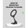 CEYLAN ADAM Katlanır Manyetik Araç İçi Telefon Tutucu – 360° Dönebilen, MagSafe Uyumlu, Güçlü Mıknatıslı Tasarım