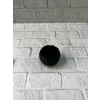 CEYLAN ADAM Mini Siyah Dekoratif Saksı 5 cm Modern Masaüstü Bitki Saksısı