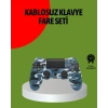 CEYLAN ADAM PS4 Kablosuz Oyun Kolu Gecikmesiz Bağlantılı Ergonomik Tasarımlı