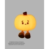 CEYLAN ADAM Pumpkin LED Night Light Dokunmatik Şarjlı Silikon Gece Lambası