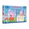 CEYLAN ADAM PUZZLE-43001 Peppa Pig Baby Puzzle 2X10