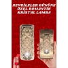 CEYLAN ADAM Sevgililer Günü İçin Hediye Kristal Lamba Sevgiliye Hediye USB Şarjlı Gece Lambası