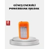 CEYLAN ADAM Solar Powerbank 10000 mAh LED Kamp Lambalı Taşınabilir Şarj Cihazı