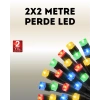 CEYLAN ADAM Taşınabilir Pil İle Çalışan LED Işık – 2x2 Metre Perde Modeli