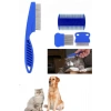 CEYLAN ADAM Tüy Fırçası Bit Tarağı Seti Evcil Hayvan Tüy Toplayıcı Bit Pire Önleyici Tarak