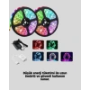 CEYLAN ADAM Uzaktan Kumandalı RGB Smart Şerit LED Işık Esnek ve Taşınabilir Dekorasyon