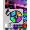 CEYLAN ADAM Uzaktan Kumandalı RGB Smart Şerit LED Işık Esnek ve Taşınabilir Dekorasyon