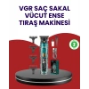CEYLAN ADAM VGR V-695 Şarjlı Profesyonel Erkek Saç Sakal Tıraş Makinesi IPX7 Su Geçirmez