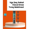 CEYLAN ADAM VGR V-695 Şarjlı Saç Sakal Tıraş Makinesi 2600mAh Batarya ve Kılavuz Taraklı