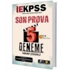 EKPSS Son Prova 5 Deneme Çözümlü Tasarı Yayınları