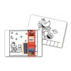 Funny Mat Köpek Adam 2li Set 6lı Kalem Hediyeli