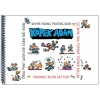 Funny Mat Tükenmez Resim Defteri Köpek Adam 1