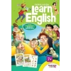 İlkokullar İçin Learn English - Yeşil
