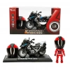 Mey İthalat® 1:14 Sesli ve Işıklı Çek Bırak Motosiklet