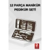 Mey İthalat® 12 Parça El Ayak Temizleme Pense Kir Temizleme Aparatı Kaş Cımbızı