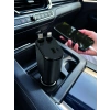 Mey İthalat® 120W Hızlı Şarj Destekli 4ü 1 Arada Araç Şarj Cihazı Type-C, Lightning, USB ve USB-C Çıkışlı