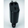 Mey İthalat® 120W Hızlı Şarj Destekli 4ü 1 Arada Araç Şarj Cihazı Type-C, Lightning, USB ve USB-C Çıkışlı