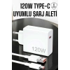 Mey İthalat® 120W Şarj Aleti Type-C Uyumlu Turbo Şarj Aleti