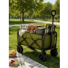 Mey İthalat® 130 KG Taşıma Kapasiteli Katlanabilir Wagon Taşıma Arabası