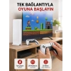 Mey İthalat® 20.000 Klasik Oyun Dahili Kablosuz Kontrollü Oyun Kutusu