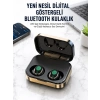 Mey İthalat® 2025 Model Bluetooth Kulaklık Telefon Şarj Edebilen Çağrı Cevaplama Dijital Göstergeli