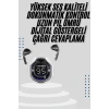 Mey İthalat® 2025 Model Kablosuz Bluetooth Kulaklık ANC ENC Destekli HİFİ Stereo