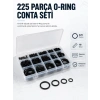 Mey İthalat® 225 PCS O-Ring Conta Seti Profesyonel Tamir, Bakım ve Sızdırmazlık Çözümü
