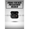 Mey İthalat® 2.Nesil Pro Ekranlı Sesli Görüşme Yapabilen Kablosuz Bluetooth Kulaklık