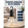 Mey İthalat® 3 Farklı Mod LEDli Şarjlı Asma Kancalı Kamp Lambası Taşınabilir Ampul