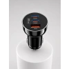 Mey İthalat® 3 Portlu Araç İçi Şarj Adaptörü Çift PD Type-C ve QC3.0 USB Çıkışlı