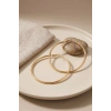 Mey İthalat® 316L Çelik Gold Renk 56 mm Halka Küpe