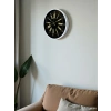 Mey İthalat® 36 Cm Beyaz Dekoratif Duvar Saati