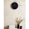 Mey İthalat® 36 Cm Beyaz Dekoratif Şık Duıvar Saati