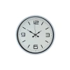 Mey İthalat® 36 Cm Beyaz Modern Dekoratif Duvar Saati
