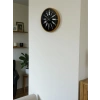 Mey İthalat® 36 Cm Kahverengi Dekoratif Duvar Saati