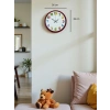 Mey İthalat® 36 Cm Kırmızı Çocuk Odası Duvar Saati