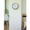 Mey İthalat® 36 Cm Krem Çocuk Odası Duvar Saati