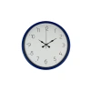 Mey İthalat® 36 Cm Lacivert Dekoratif Duvar Saati