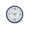 Mey İthalat® 36 Cm Lacivert Modern Dekoratif Duvar Saati