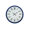Mey İthalat® 36 Cm Lacivert Roma Rakamlı Duvar Saati